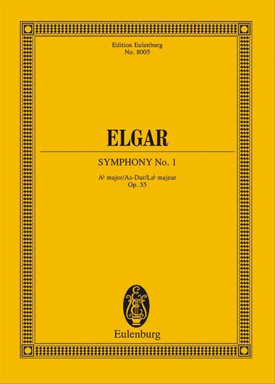 Symphony No. 1 Ab major Orchestra scores gallery preview page 1