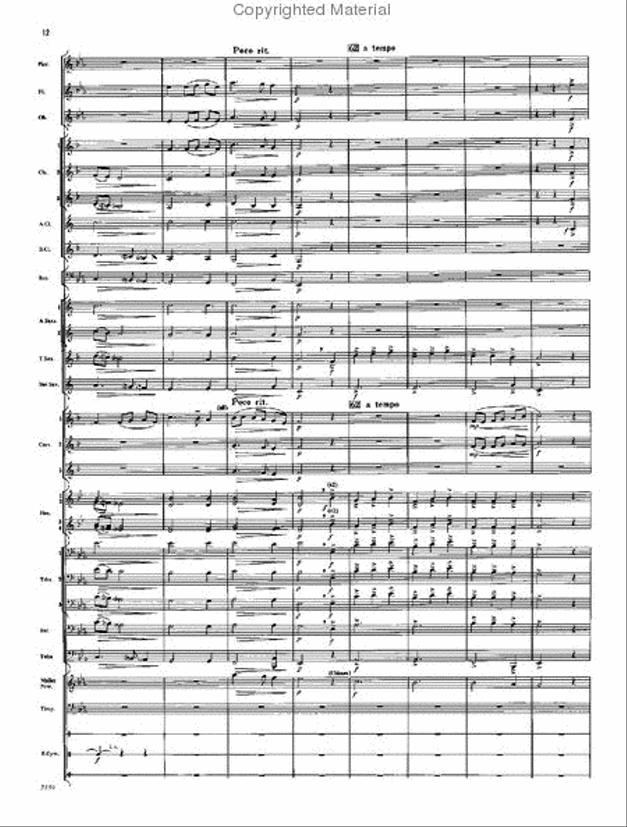 Covington Square Concert Band scores gallery preview page 11