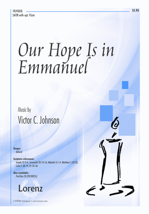 Book cover for Our Hope Is in Emmanuel