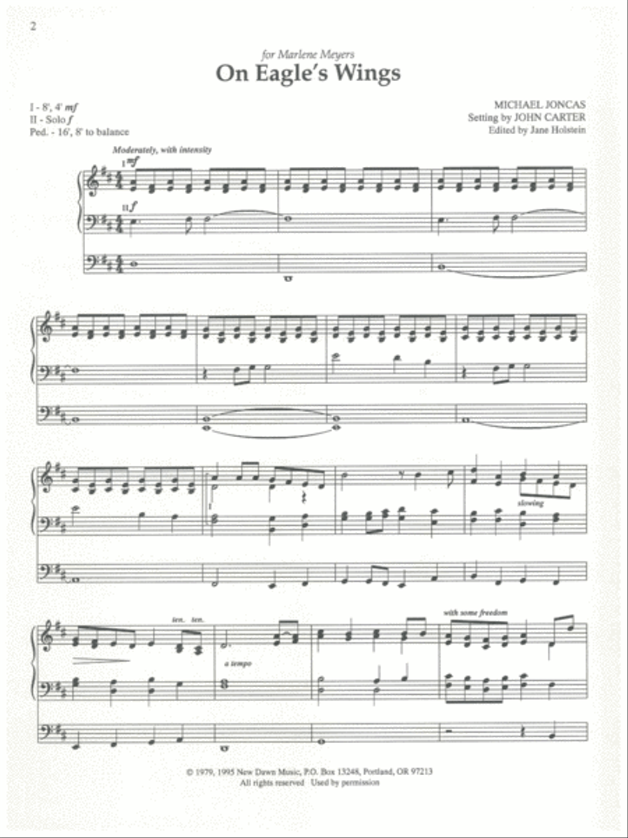 Today's Hymns and Songs for Organ Organ Solo scores gallery preview page 2