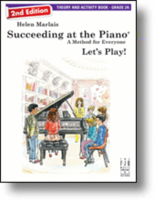 Book cover for Succeeding at the Piano, Theory and Activity Book - Grade 2A (2nd Edition)
