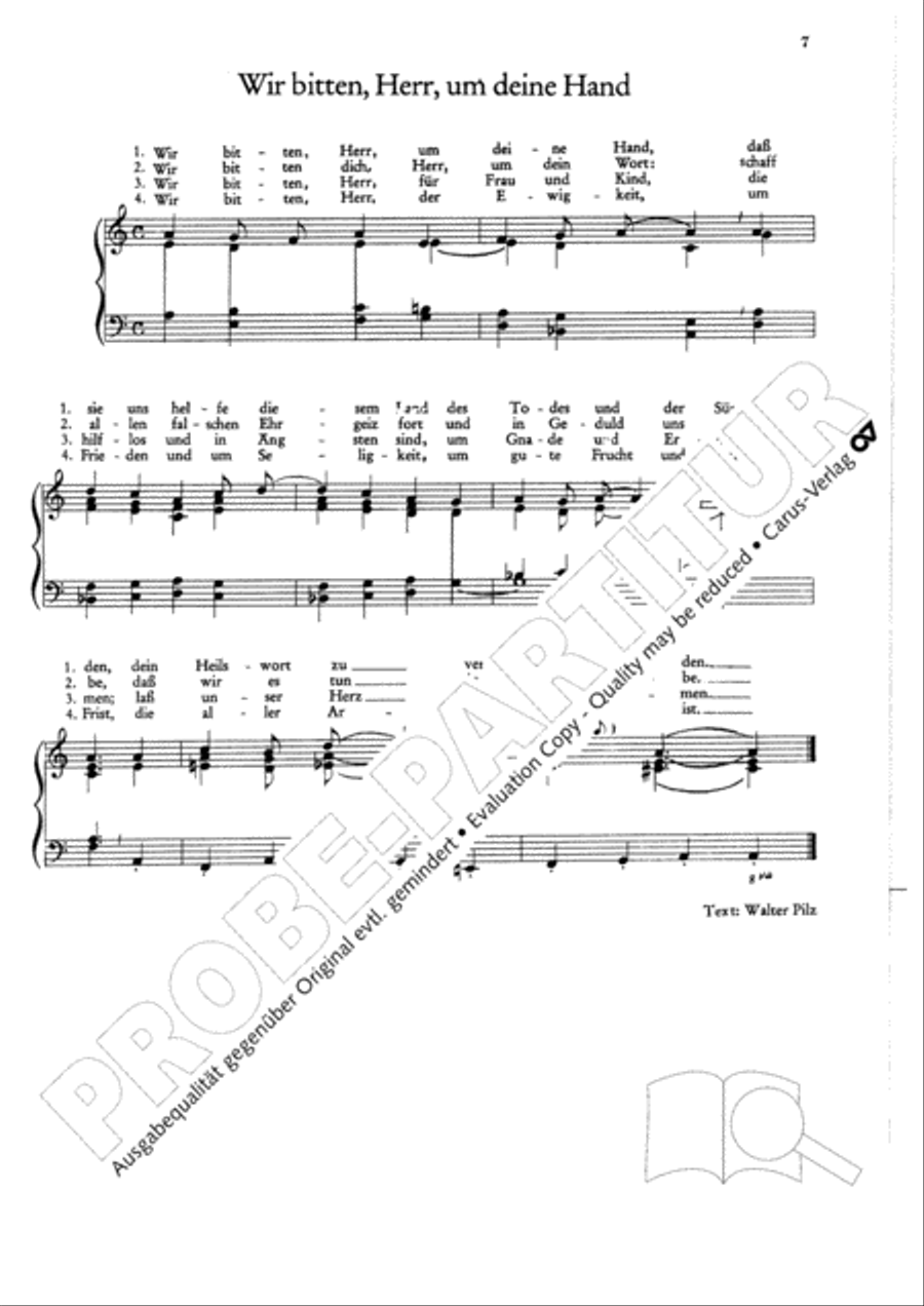 Michel: Neue Lieder fur Jugend und Gemeinde Choir scores gallery preview page 8