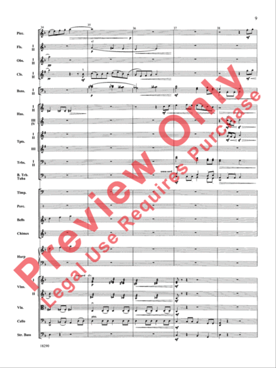 Glorious Sounds of Christmas Full Orchestra scores gallery preview page 10