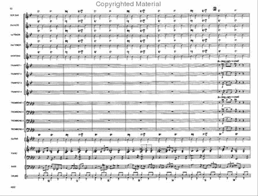 Been Alone Too Long Jazz Ensemble scores gallery preview page 9