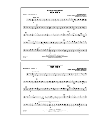 Ho Hey - Baritone B.C. (Opt. Tbn. 2)