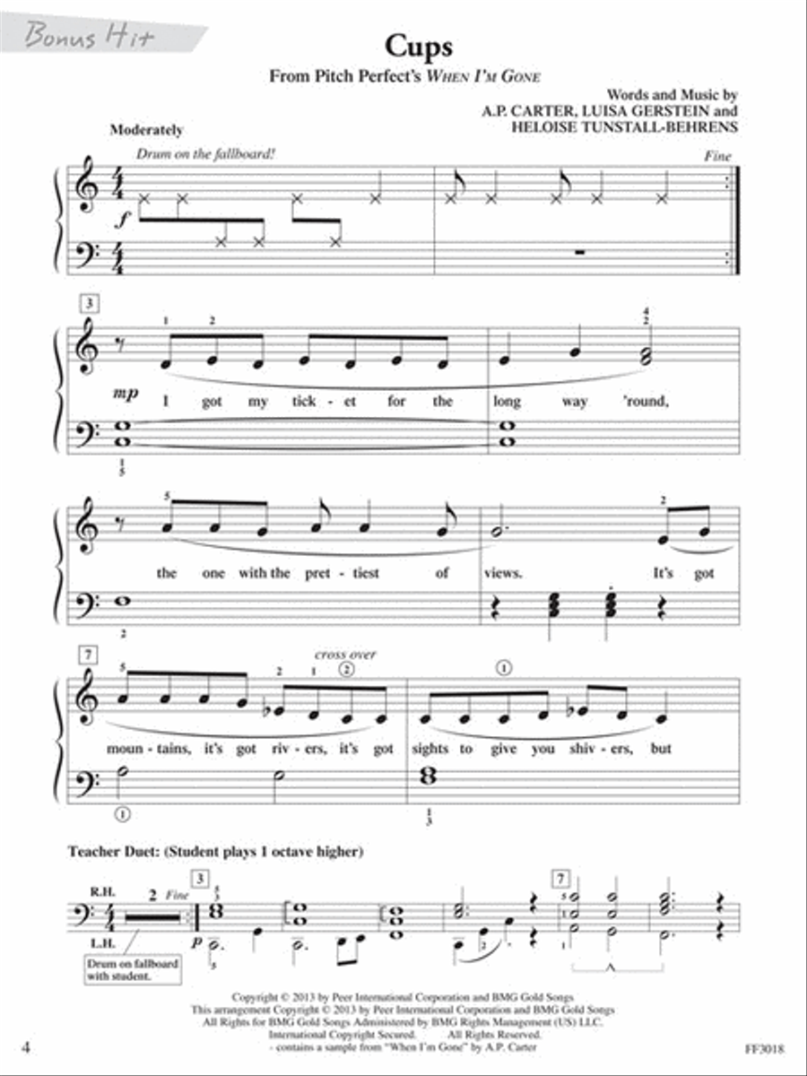 Faber Studio Collection Piano Method scores gallery preview page 4
