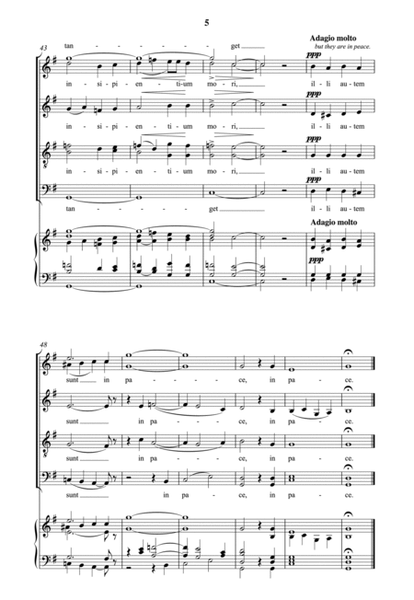 Three Latin Motets, Op. 38