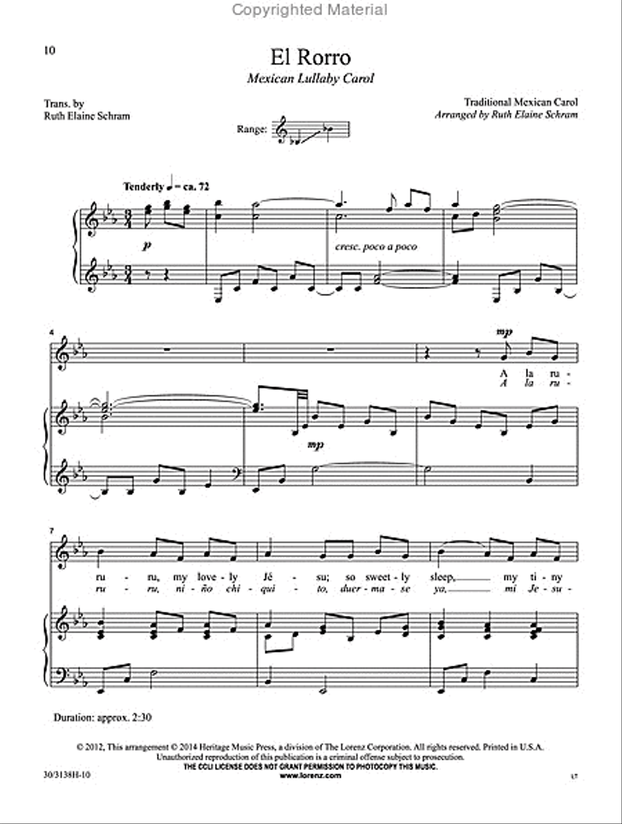 Christmas Dreams and Reflections - Medium-low Voice Medium Voice scores gallery preview page 6