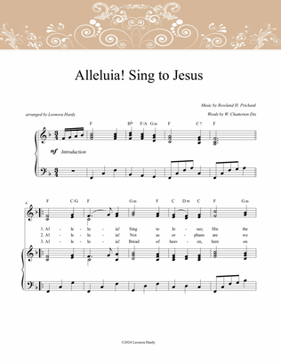 Alleluia, Sing to Jesus! (SA vocal)