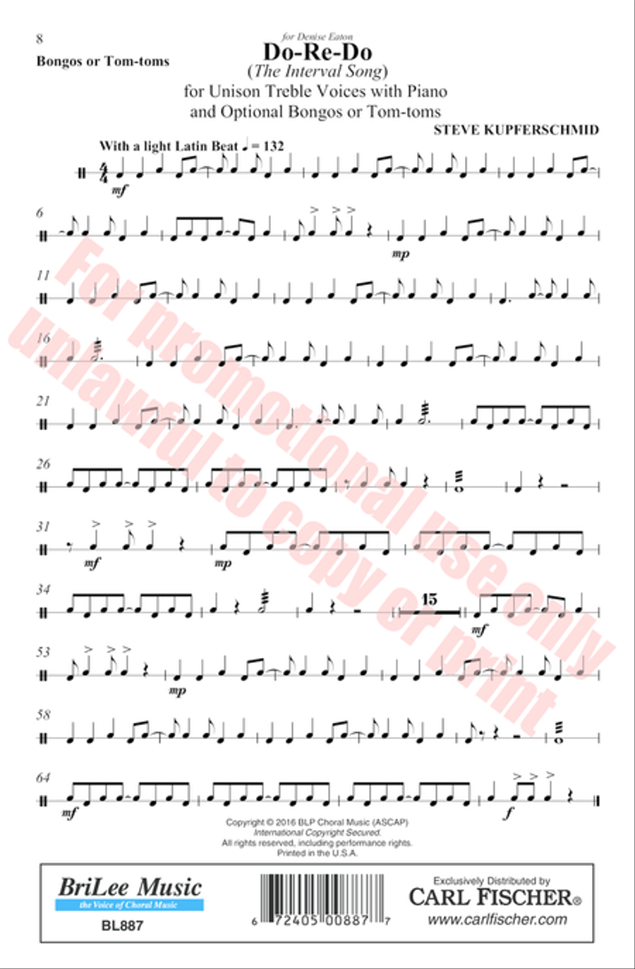 Do-Re-Do Unison Choir scores gallery preview page 9