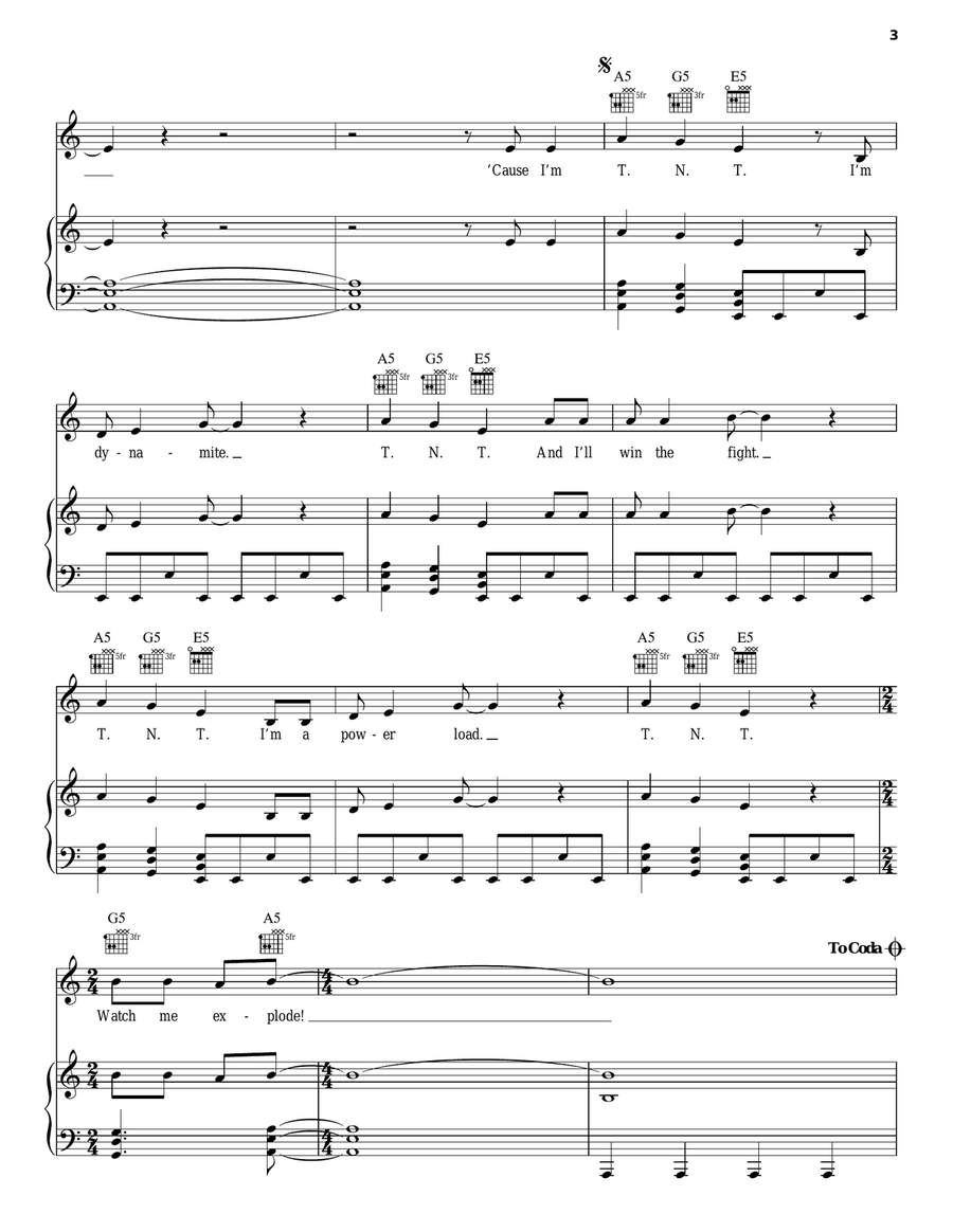 T.N.T. Acoustic Guitar scores gallery preview page 3