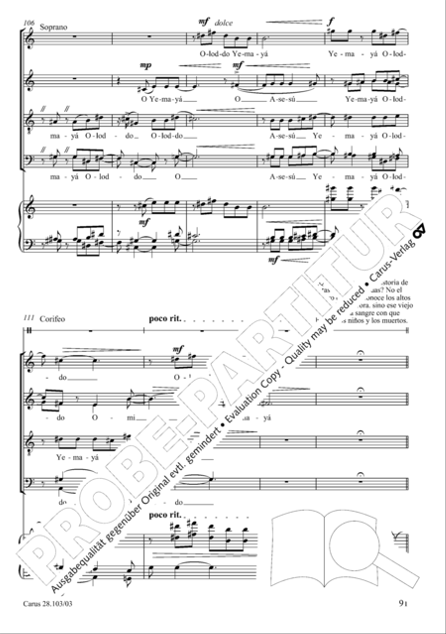 Water Water 4-Part scores gallery preview page 106