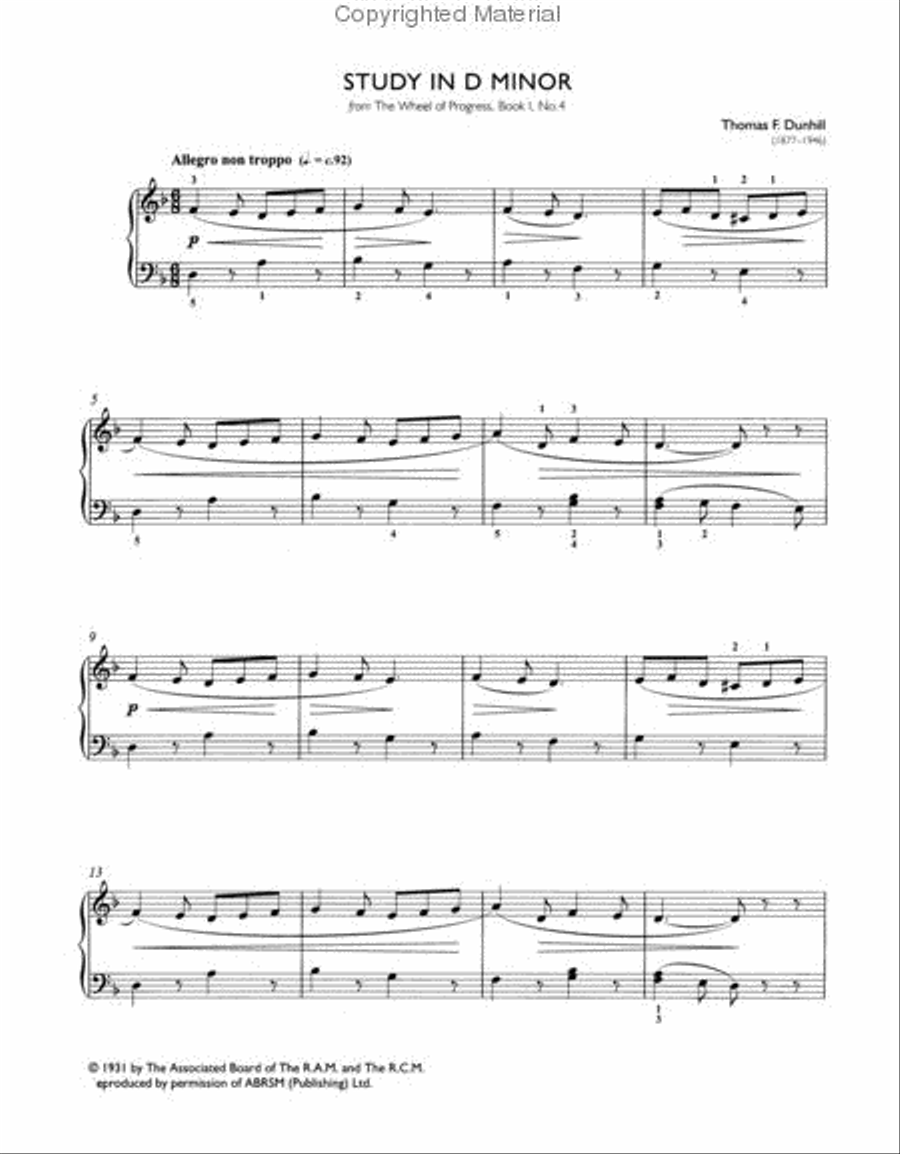 Real Repertoire Studies for Piano Piano Method scores gallery preview page 3