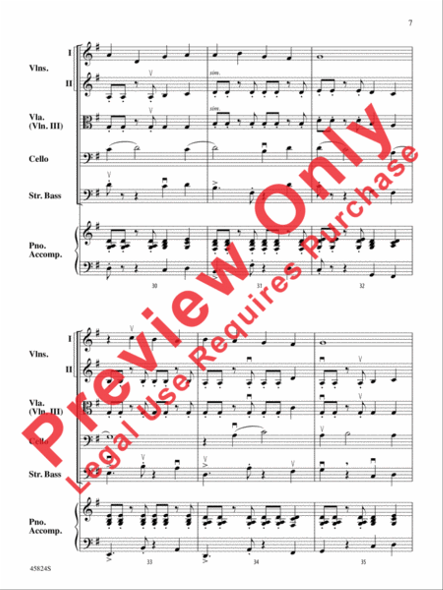Take Flight Take Flight String Orchestra scores gallery preview page 7