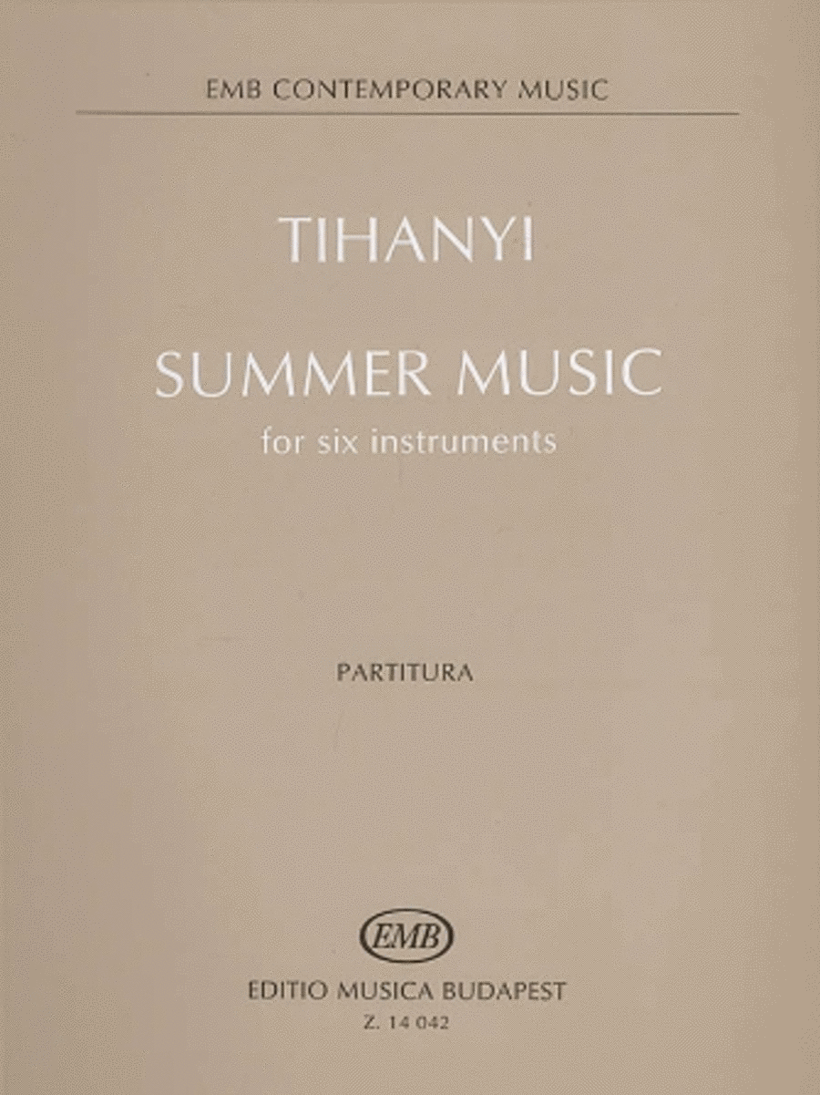 Summer Music For Six Instruments Chamber Orchestra scores gallery preview page 1