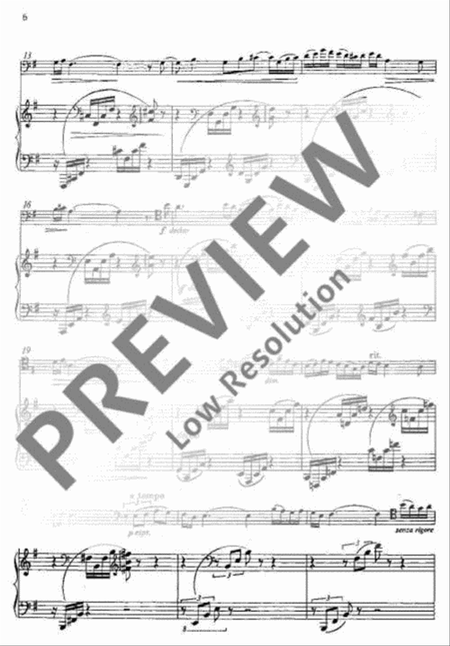Aria Aria Clarinet scores gallery preview page 12
