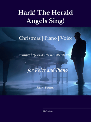 Book cover for Hark! The Herald Angels Sing (for Voice and Piano Accompaniment)