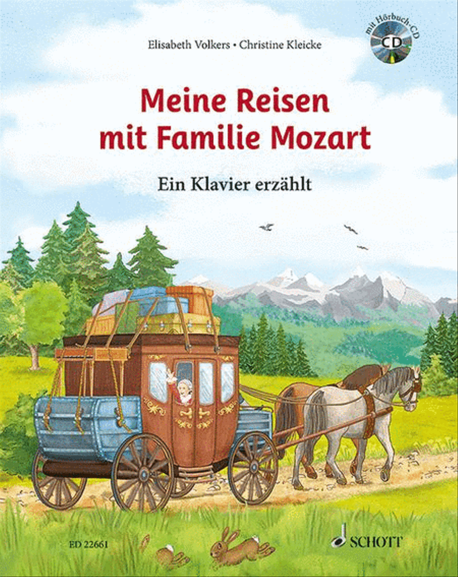 Meine Reisen Mit Familie Mozart Piano Solo scores gallery preview page 1