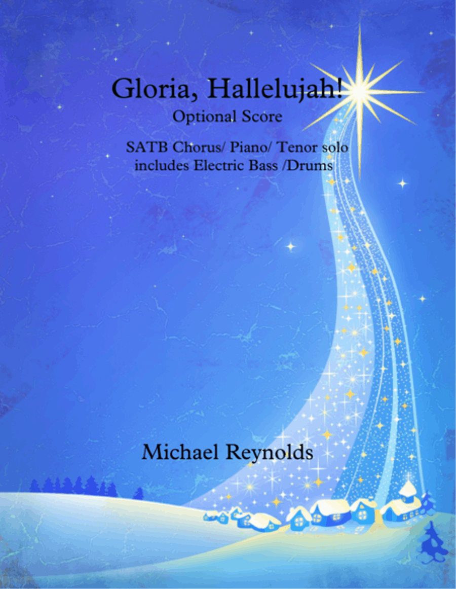 Gloria, Hallelujah Gloria, Hallelujah 4-Part scores gallery preview page 1