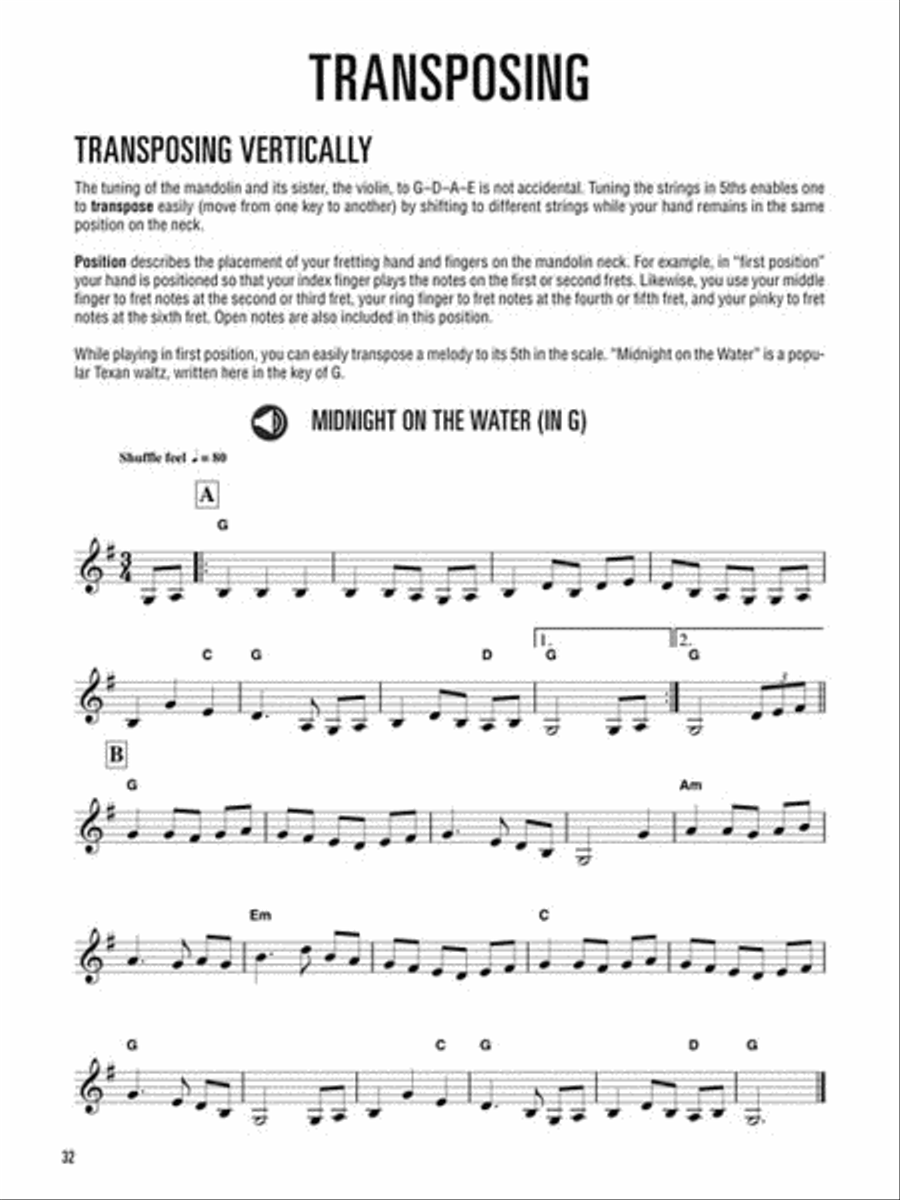 Hal Leonard Mandolin Method – Book 2 image number null