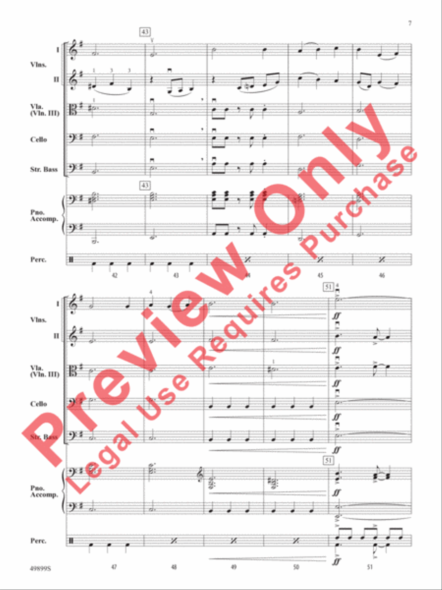 Kingsgate Castle Kingsgate Castle String Orchestra scores gallery preview page 8