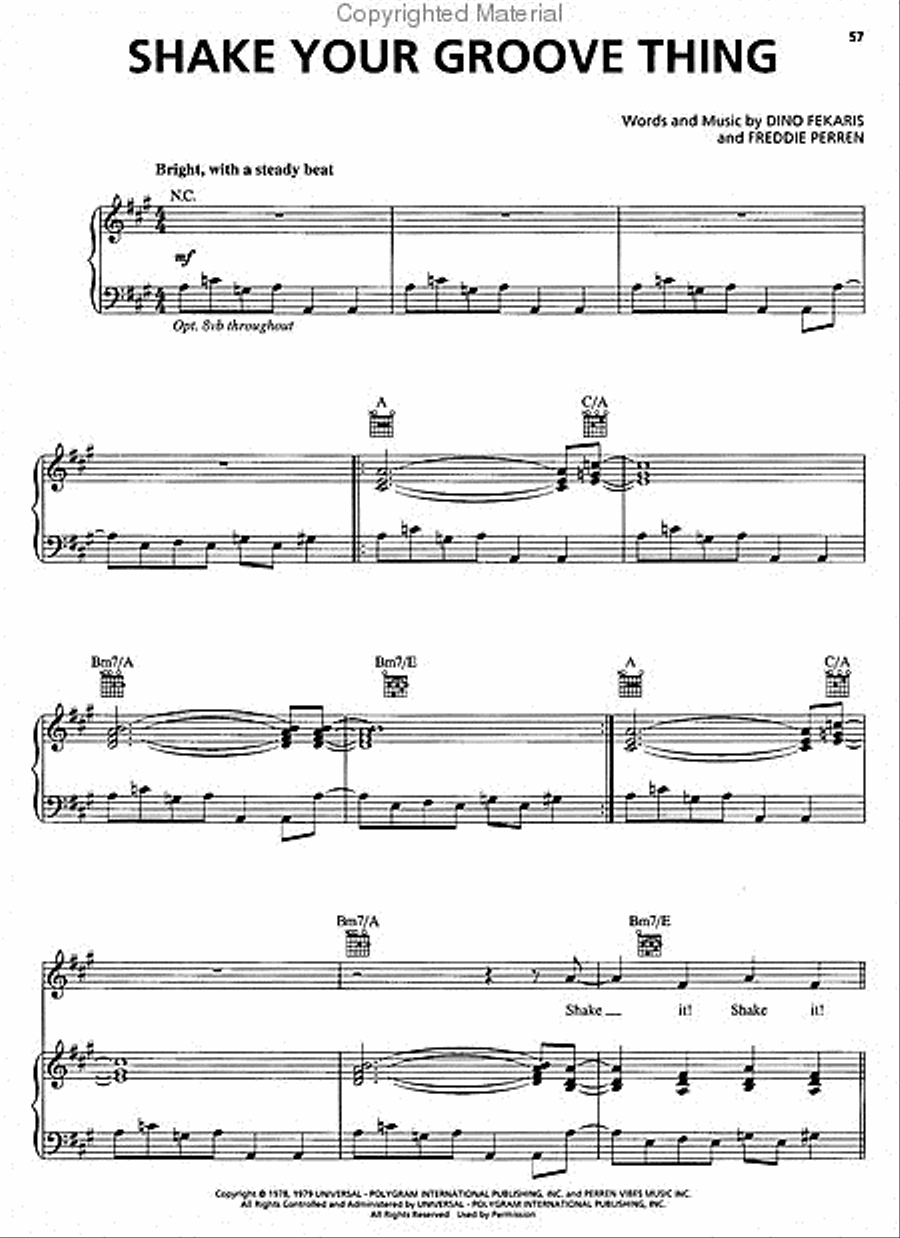 Alvin and the Chipmunks 2: The Squeakquel Piano, Vocal, Guitar scores gallery preview page 5