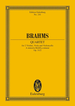 Book cover for String Quartet A minor
