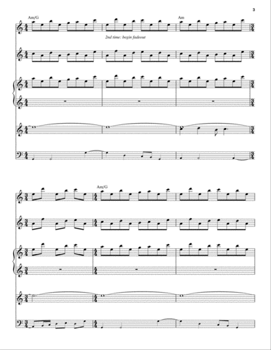 Tubular Bells Tubular Bells Piano scores gallery preview page 3