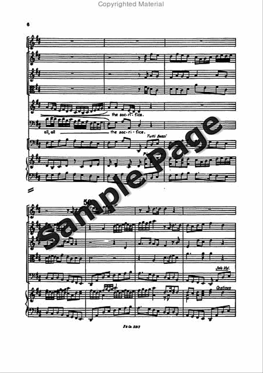 Blow Marriage Ode Full Score Mixed Choir scores gallery preview page 9