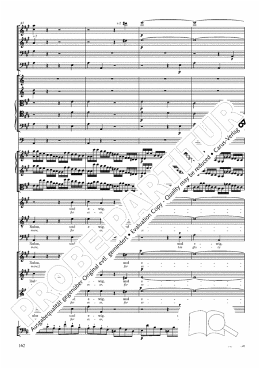 The Creation (Die Schopfung) 4-Part scores gallery preview page 182
