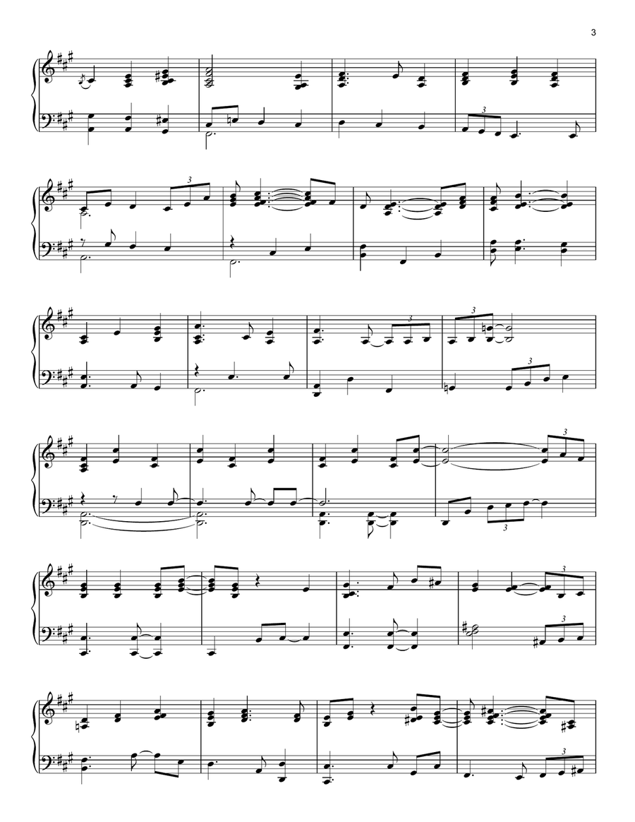The Rainbow Connection Piano Solo scores gallery preview page 3