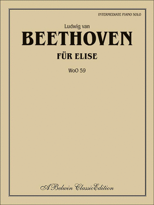 Book cover for Für Elise (WoO 59)