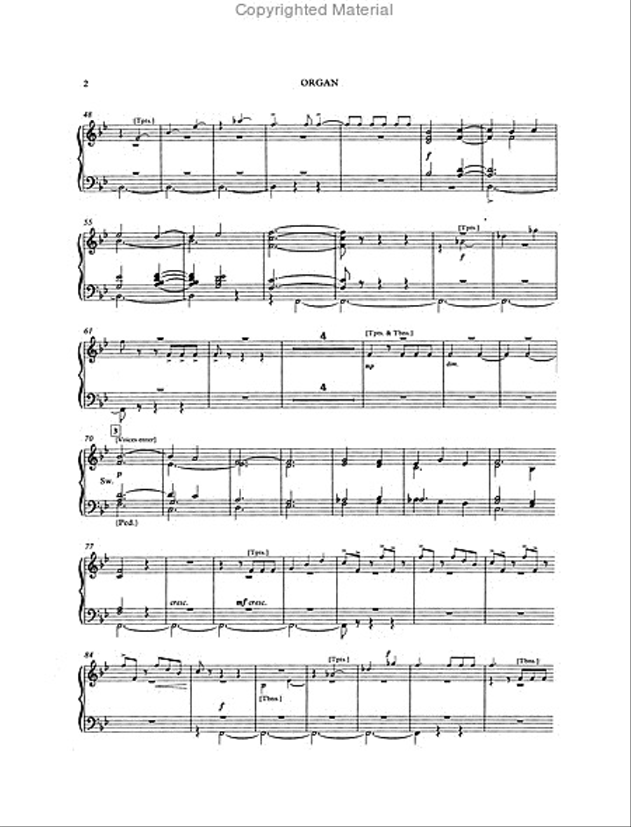 Gloria 4-Part scores gallery preview page 2
