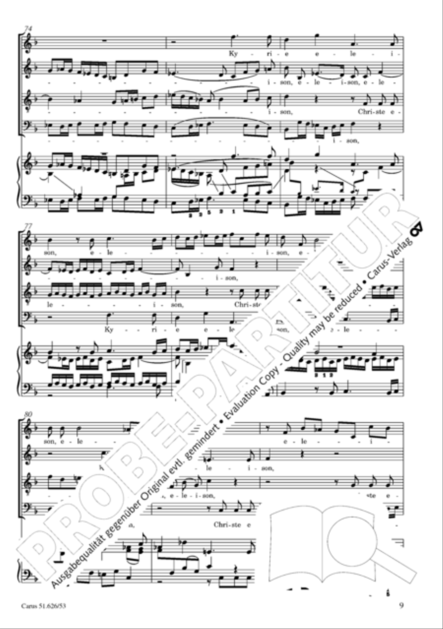 Requiem 4-Part scores gallery preview page 16
