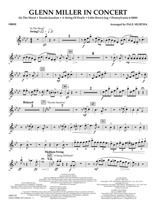Glenn Miller In Concert (arr. Paul Murtha) - Oboe
