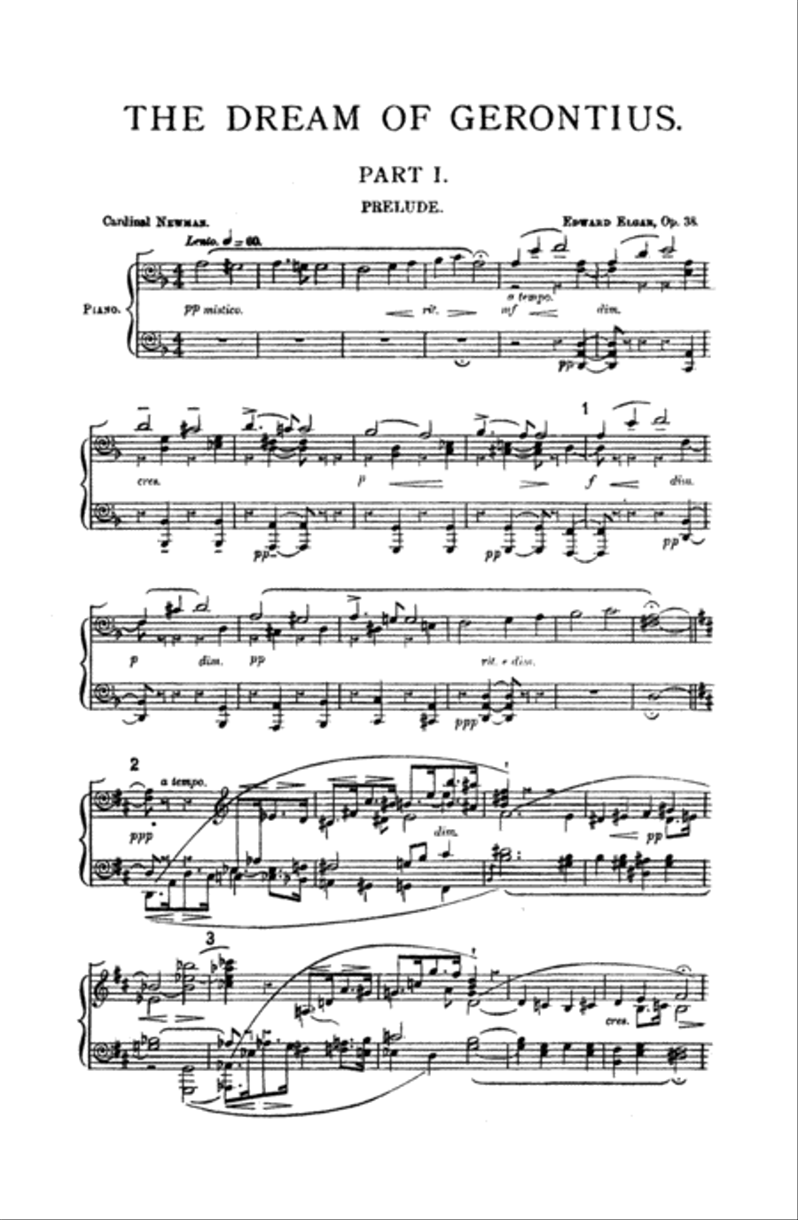 The Dream of Gerontius 4-Part scores gallery preview page 4