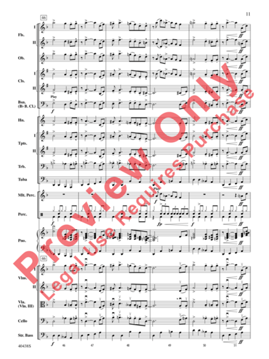 Minnie the Moocher Full Orchestra scores gallery preview page 12