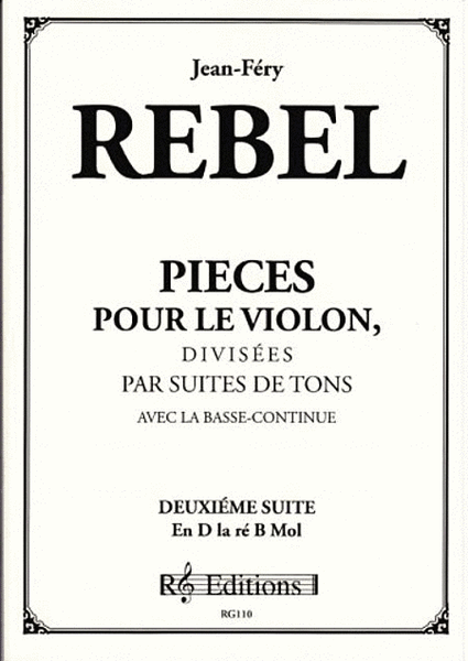 Pieces pour le Violon, 2. Suite