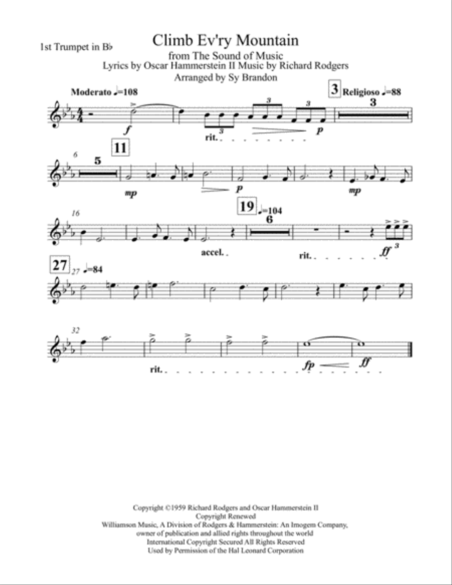 Climb Ev'ry Mountain Climb Ev'ry Mountain School and Community scores gallery preview page 5
