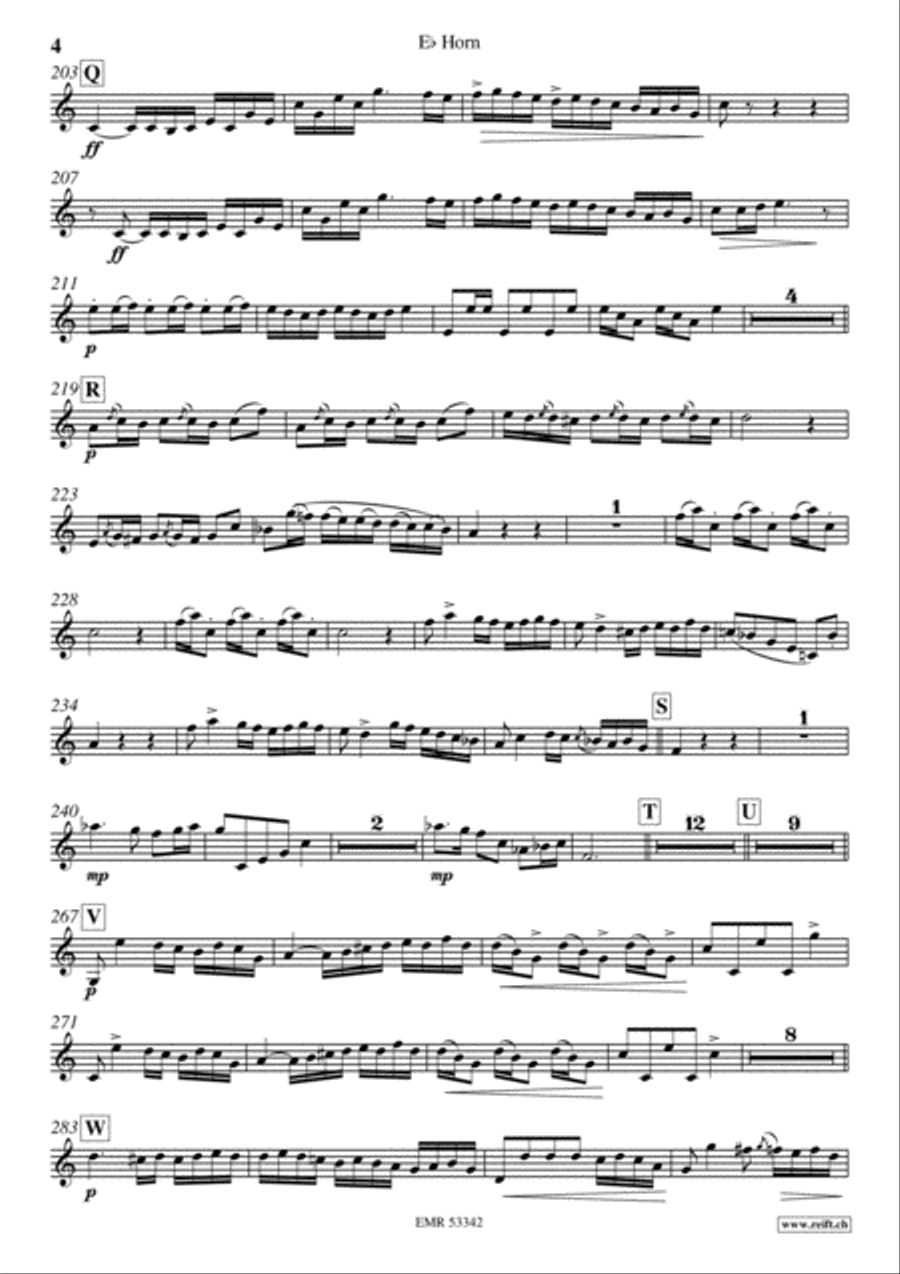 Concertino Horn scores gallery preview page 5