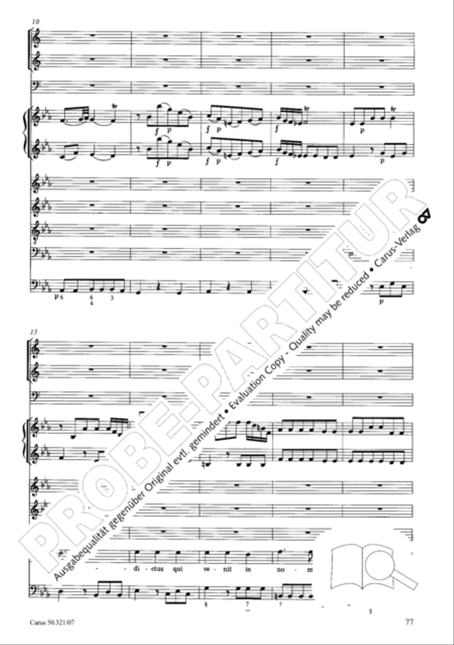 Requiem in C minor Requiem in C minor 4-Part scores gallery preview page 84
