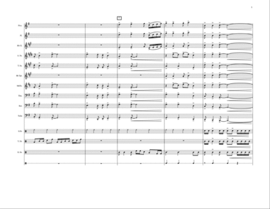 Good King On Parade Good King On Parade Marching Band scores gallery preview page 6