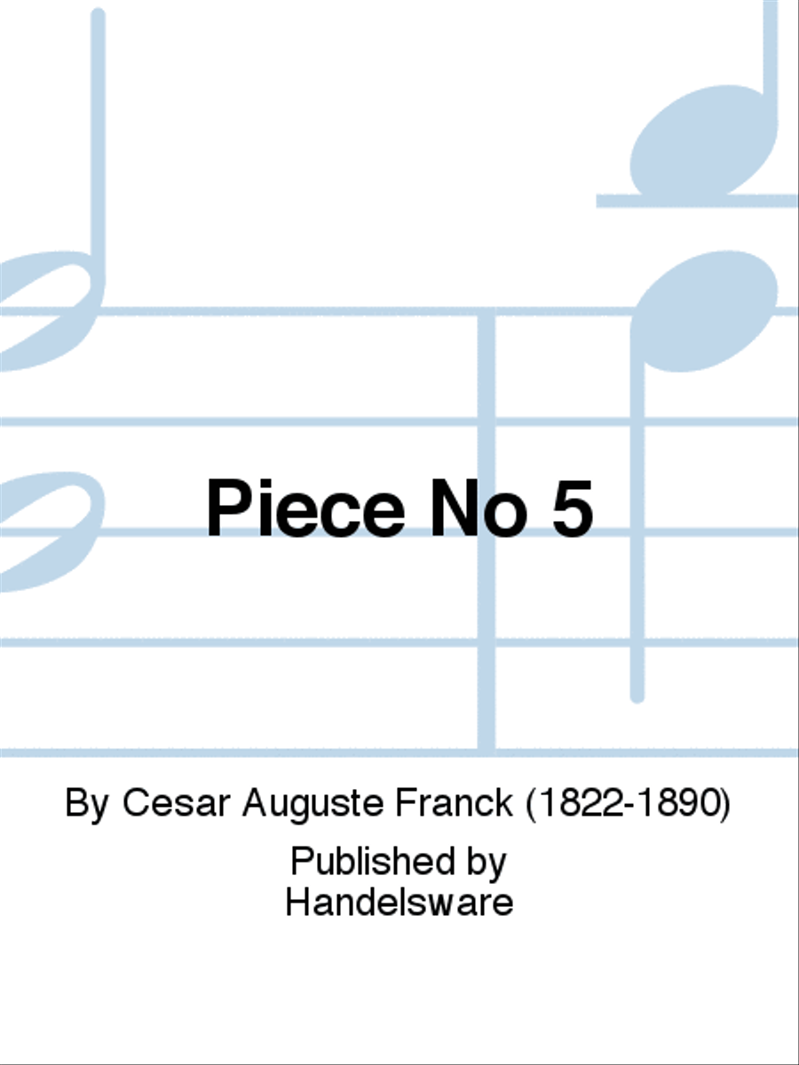 Piece No 5 Recorder scores gallery preview page 1