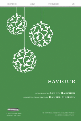 Book cover for Saviour - Anthem