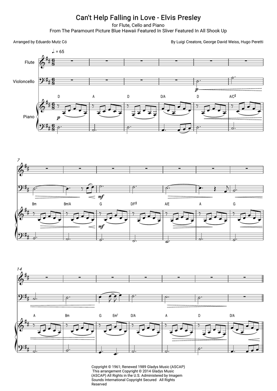 Can't Help Falling In Love