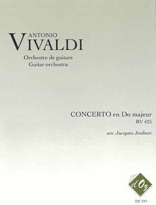 Book cover for Concerto en Do majeur, RV 425