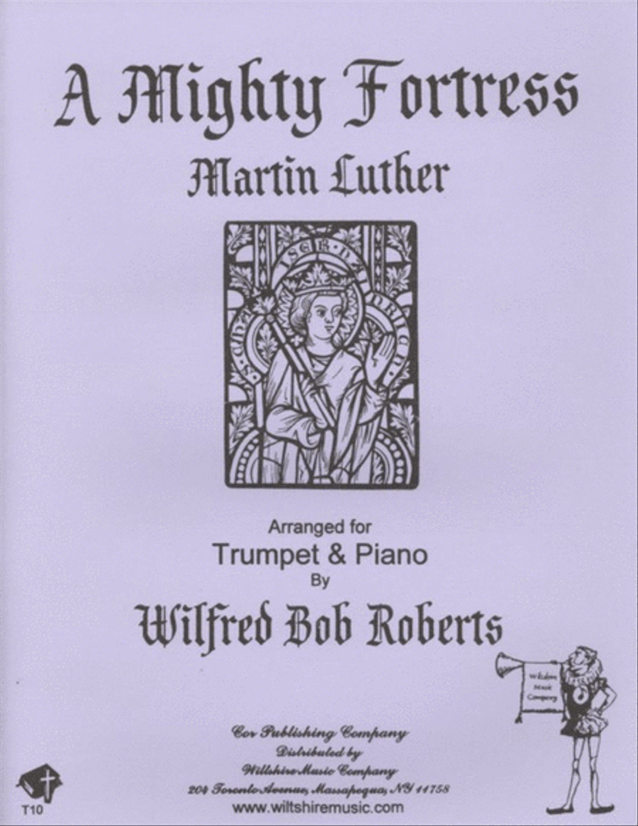 A Mighty Fortress Trumpet Solo scores gallery preview page 1