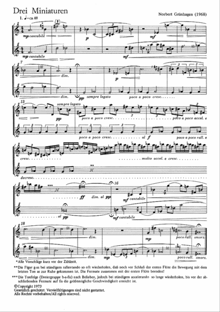 Duettspielbuch fur Sopranblockfloten Recorder scores gallery preview page 1