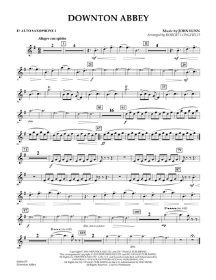 Downton Abbey - Eb Alto Saxophone 1