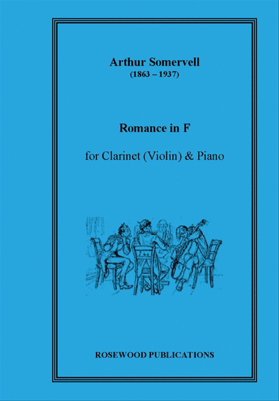 Romance in F Clarinet scores gallery preview page 1
